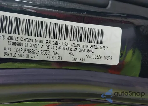 2019 Jeep Grand Cherokee Limited X 4X4 from USA, damaged, VIN 1C4RJFBG9KC563552